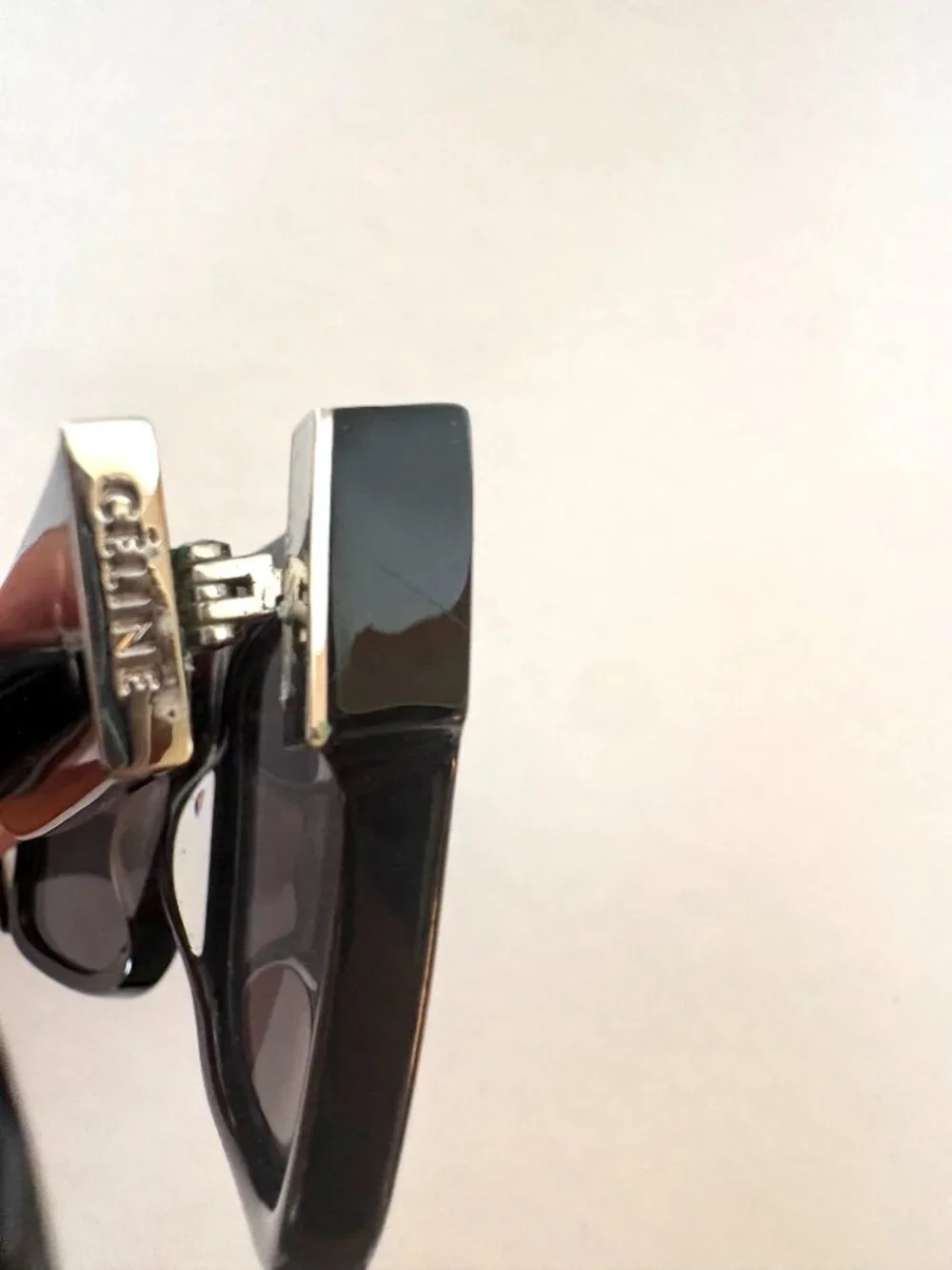Celine, Acetate Rectangular Sunglasses - Picture 12 of 14
